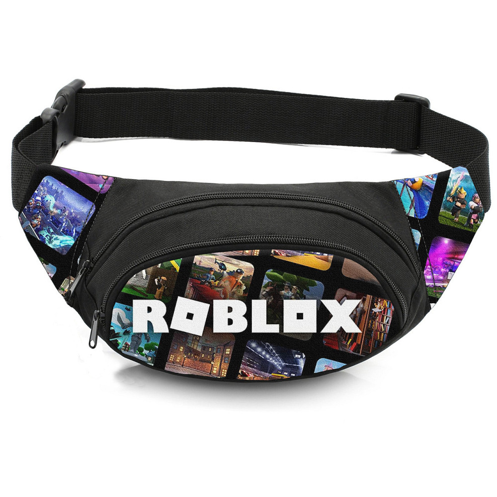 Сумка-бананка дитяча з принтом Roblox поясна сумка для хлопчика (4422) Київ - фото 1