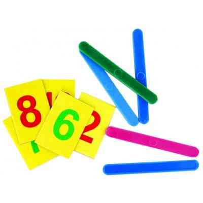 Обучающий набор Economix Учимся считать и читать (E61482) Винница