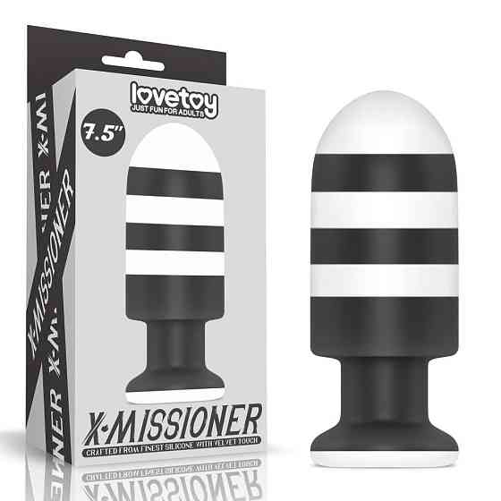 Анальна пробка - X-Missioner Butt Plug 7.5" Sex Aura Київ