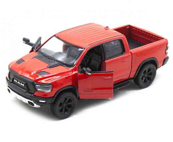 Игрушечная коллекционная машинка DODGE RAM KT5413W инерционная Красный Винница