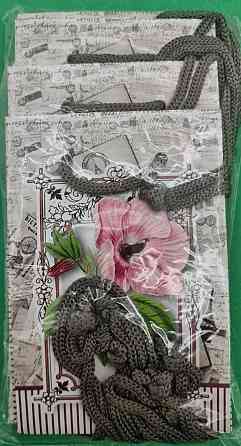 Пакет паперовий подарунковийМІНІ 8*12*3.5 арт17 (12 шт.) Харків