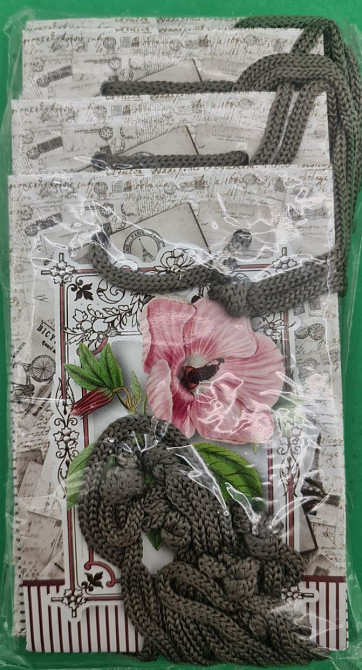 Пакет паперовий подарунковийМІНІ 8*12*3.5 арт17 (12 шт.) Харків - фото 3