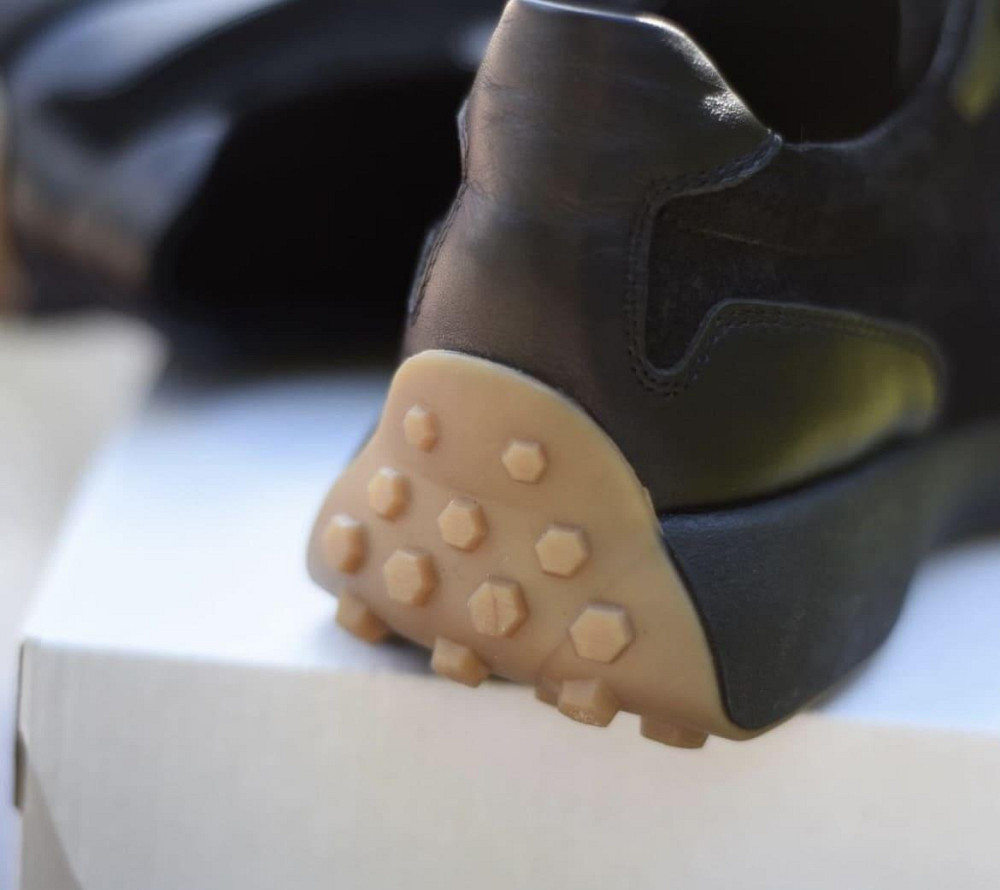 EMELI Кросівки жіночі EMELI 171/1 чорні (весна-осінь, шкіра+замша натуральна) (4779) Коломия - фото 3