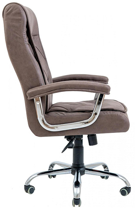 Офісне Крісло Керівника Richman Telavi Ameli Coffee Хром М1 Tilt Коричневий Київ - фото 3