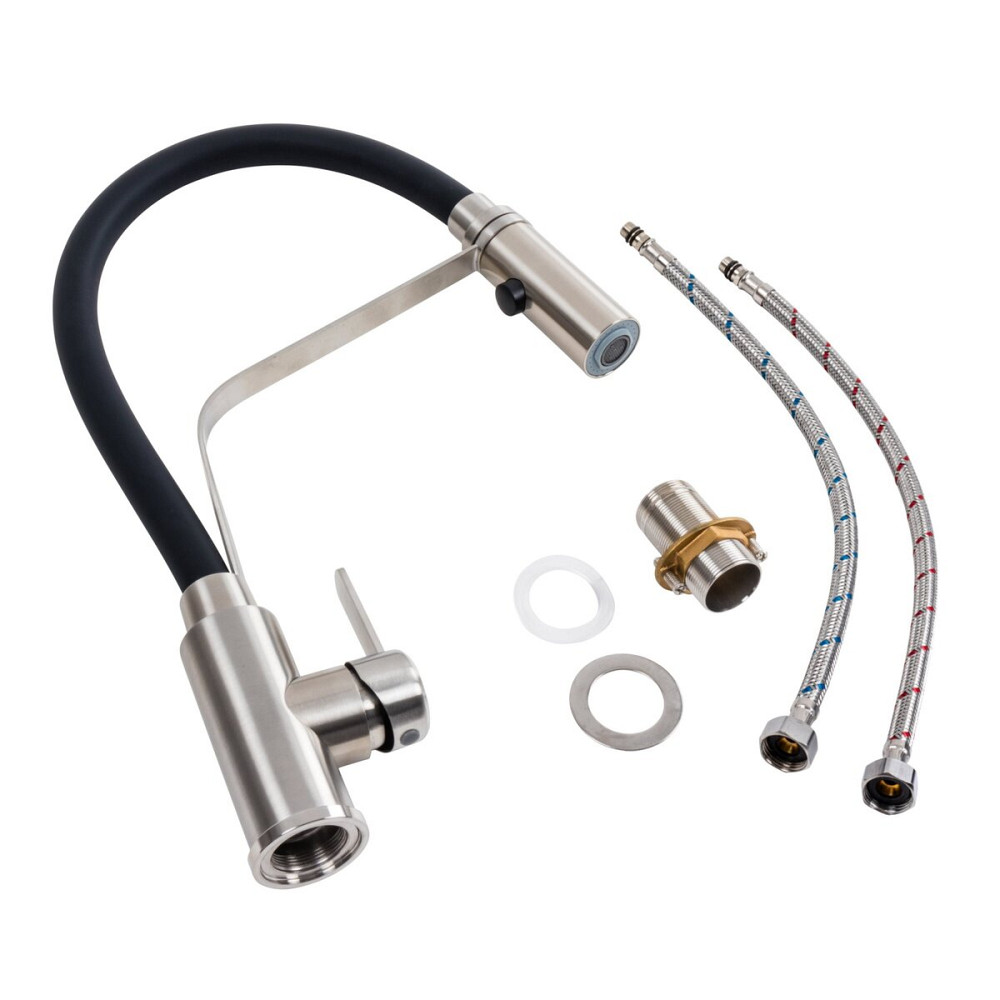 PLATINUM Змішувач гнучкий з тримачем Platinum KN36 Коломия - фото 2