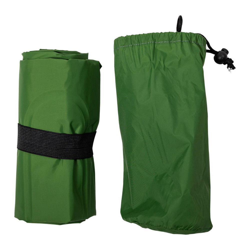 Надувний туристичний матрас 190х55 см, зелений Київ - фото 6