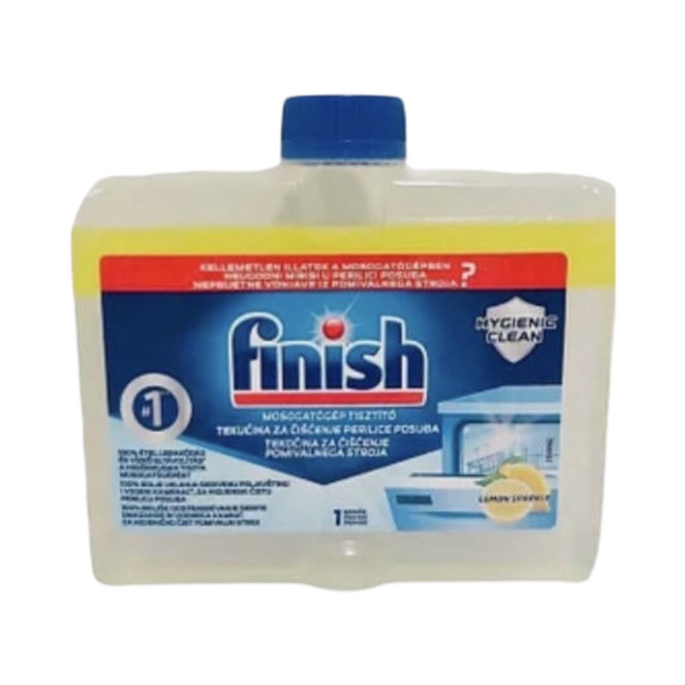 Очиститель для посудомоечной машины Finish Lemon,250ml Виноградов - изображение 1