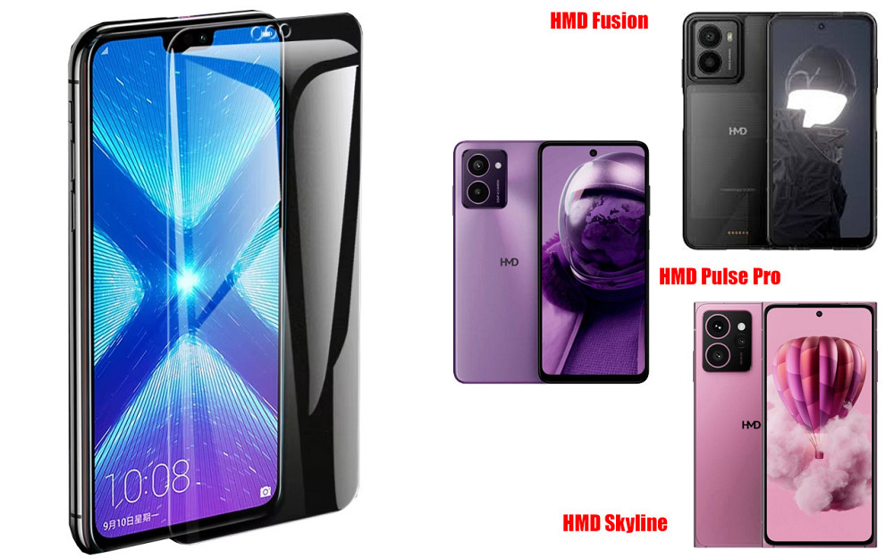 Защитное стекло NeoGlass для HMD Fusion, Pulse Pro, Skyline – ультрапрозрачное и устойчивое Киев - изображение 2