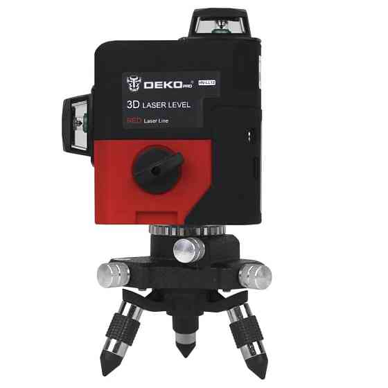 Лазерный уровень 3D DEKO 12164 12 линий Киев