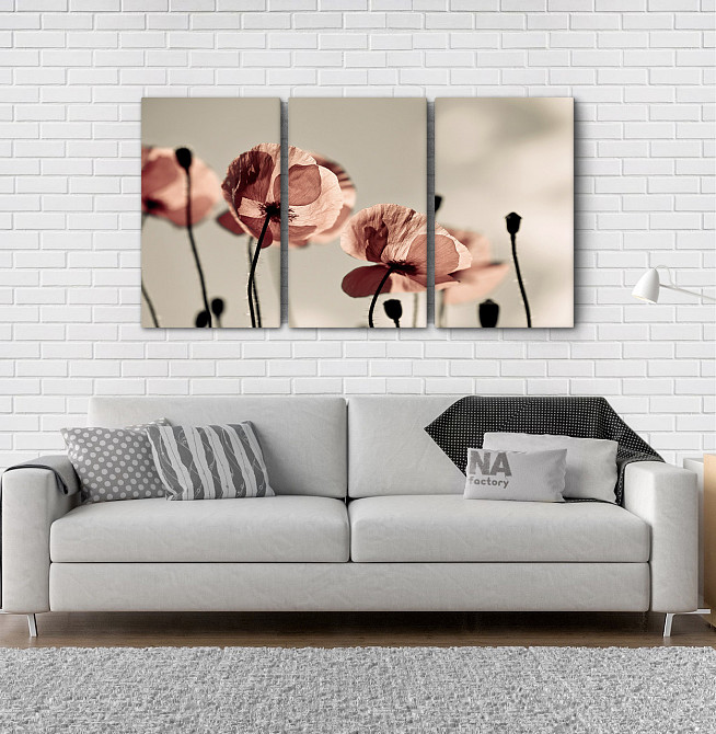 Модульна картина Квіти Art-45_3А Київ - фото 2