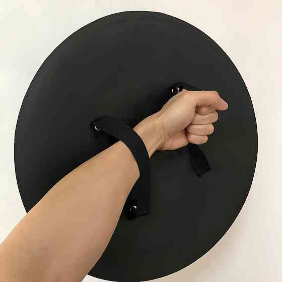 Іграшковий гумовий щит Captain America RESTEQ 1:1. М'який щит Капітана Америки 45 см Київ