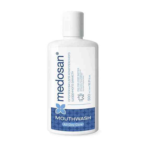 Ополіскувач для комплексного щоденного захисту All-Day Care Medosan 500 мл Київ
