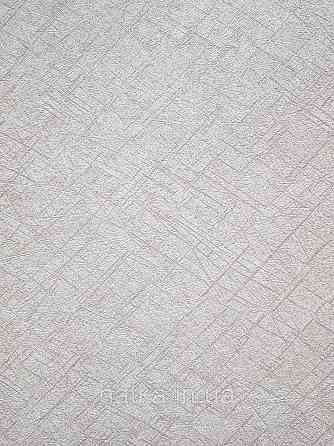 Шпалери вінілові на флізеліні гарячого тиснення DU&KA 1.06х10 вензель основа під штукатурку сірі коричневі Київ