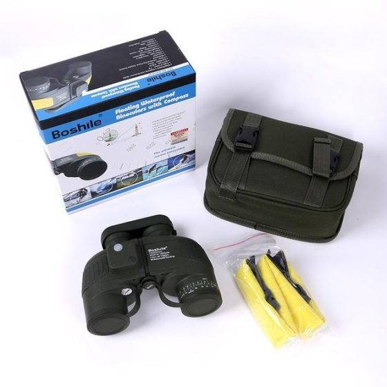 Бінокль Boshile 10X50 Admiral Camo з далекомірною сіткою (Камуфляж) Вінниця
