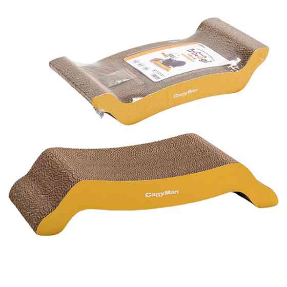 CattyMan Cardboard Scratcher Brige КЕТТІМЕН МІСТ картонна кігтеточка для котів Київ