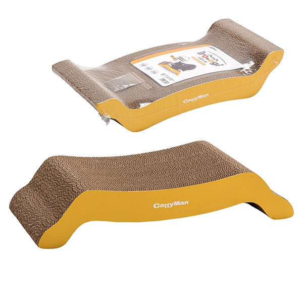 CattyMan Cardboard Scratcher Brige КЭТТИМЭН МОСТ картонная когтеточка для котов Киев - изображение 1