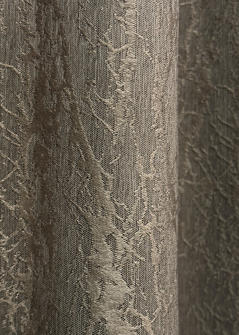 Комплект штор VR-Textil Жакард Viva Marmo № 1786ш Какао 150х270 см 2 шт (33-0754) Київ - фото 8