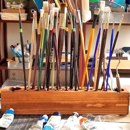 Органайзер для пензлів "Перальта" сієна Миколаїв - фото 1