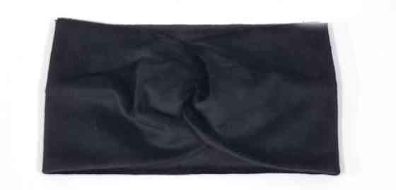Пов'язка для волосся спортивна чорна Київ