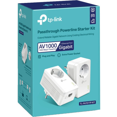 Адаптер Powerline TP-Link TL-PA7017PKIT Вінниця - фото 2