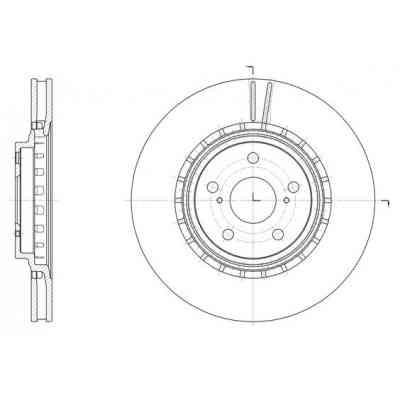 Гальмівний диск REMSA 61540.10 Вінниця