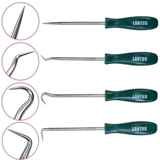 Набор крючков для снятия сальников и колец, 4 шт. Киев