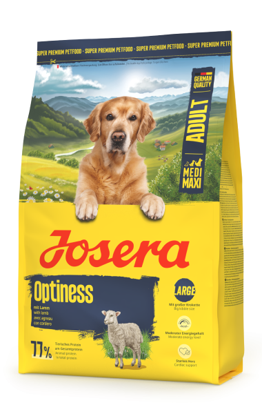 Сухой корм Josera Optiness Adult Medi/Maxi (Йозера Оптинес) в больших гранулах с пониженным уровнем белка, 3 кг Винница - изображение 1