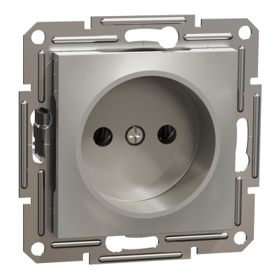 Розетка Schneider Electric ASFORA без заземлення бронза (EPH3000169) Вінниця - фото 2