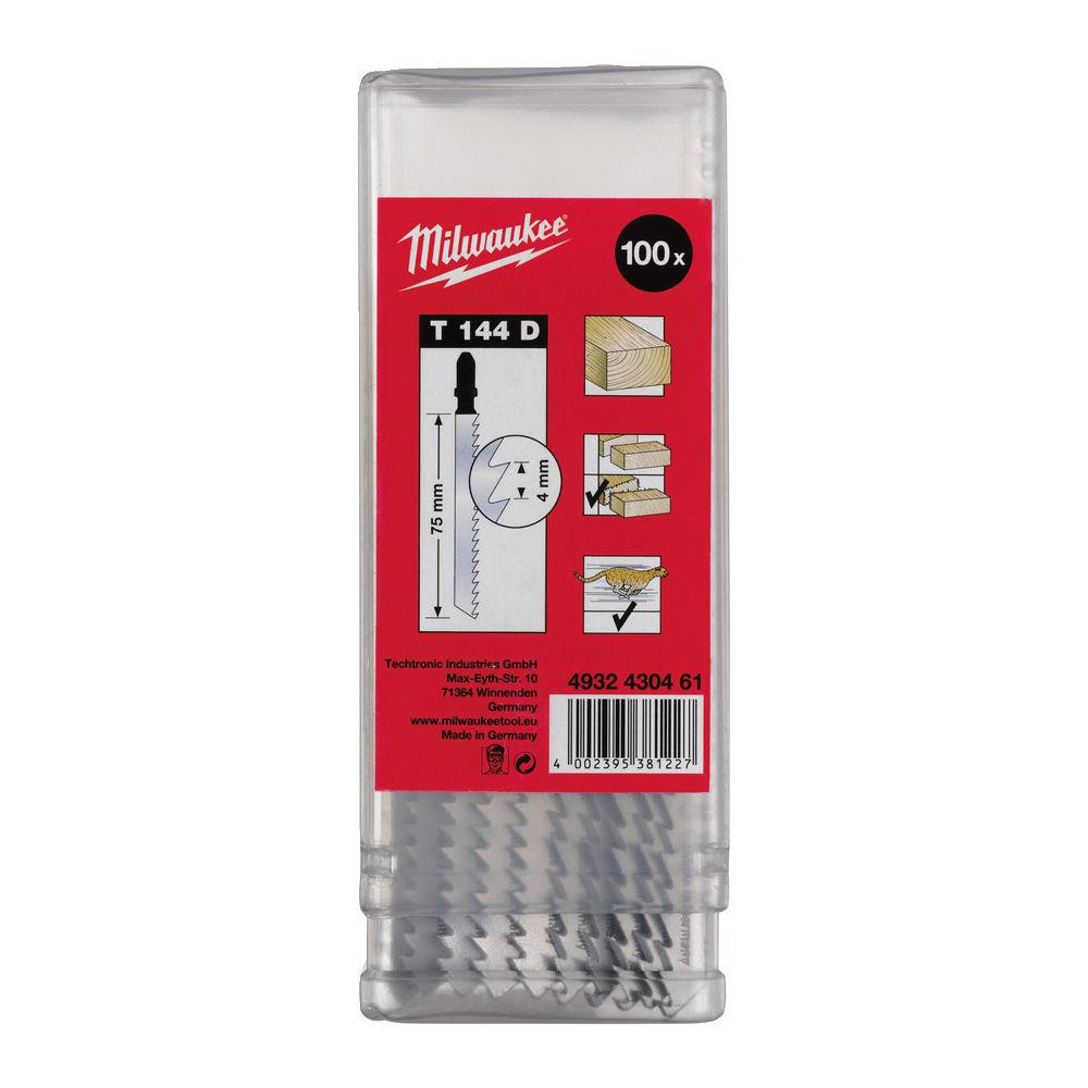 Полотна для лобзика T144D (100 шт) MILWAUKEE Одеса - фото 1
