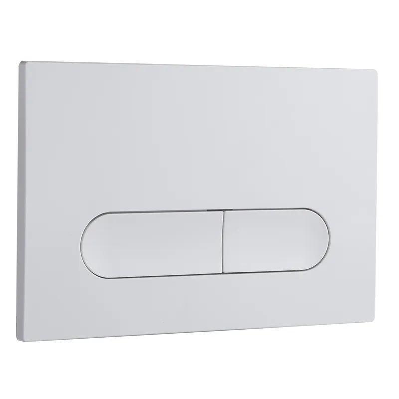 Панель змиву Koer KT-0608-03 240x160x10mm пластикова, кнопка закруглена (колір білий) (KR6123)   ( 29089 ) Харків - фото 1
