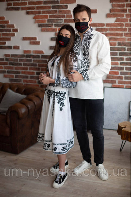 Вишитий костюм жіночий на льоні Неповторний р. S Кривий Ріг - фото 7