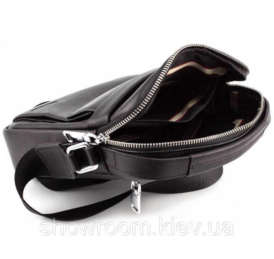 Мужская кожаная сумка-барсетка через плечо Marco Coverna (6077) Киев - изображение 6