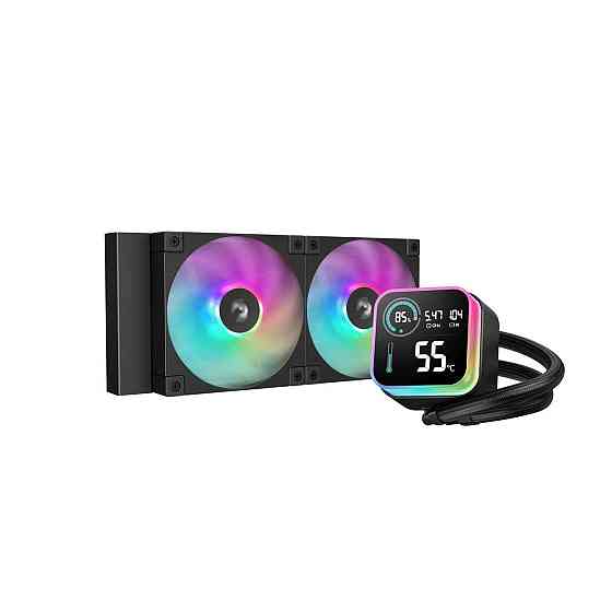 Система водяного охолодження DeepCool LQ240 Black (R-LQ240-BKLSMW-G-1) ( Чорний ) Харків
