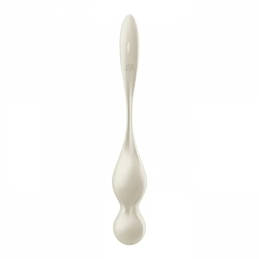 Вагінальні кульки з вібрацією Satisfyer Love Birds 1 Connect App White Львів - фото 5
