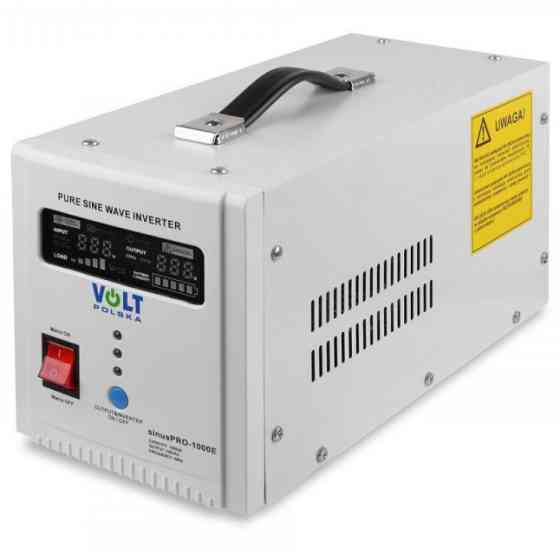 Гібридний ДБЖ інвертор Volt Polska SINUS PRO 1000E 12V 220V 700/1000W (3SP091012E) Київ