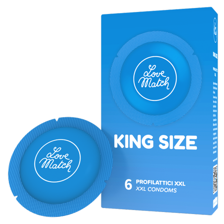 Презервативи - King Size, 6 шт. Sex Aura Київ