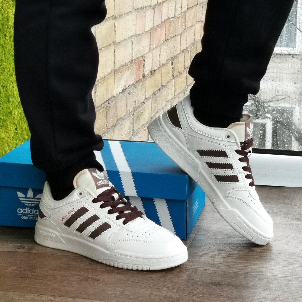 Кроссовки Adidas Drop Step Мужские Белые Кожаные Адидас (размеры: 41,43,44,45,46) 94-5 Днепр - изображение 10