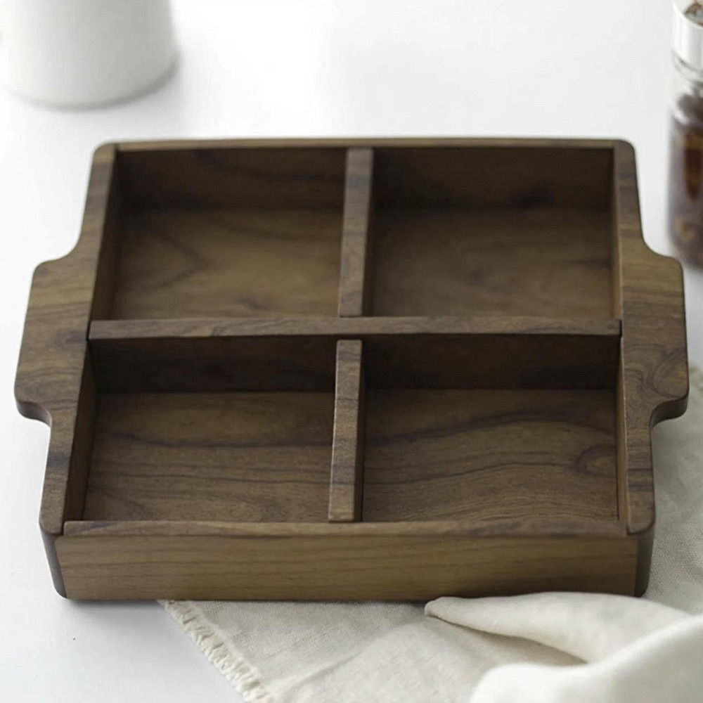 Менажниця дерев'яна "Ранчеро" сепія Миколаїв - фото 1