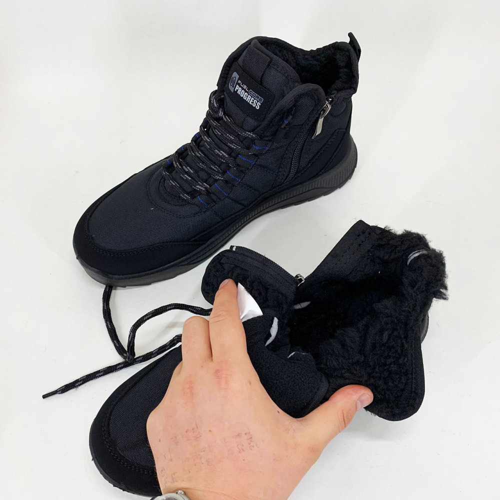 Кроссовки мужские демисезонные, Мужская демисезонная обувь мужская термообувь, Зимные ботинки мужские OM-30 Львов - изображение 3