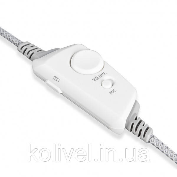 Ігрова гарнітура Modecom Volcano RGB Prometheus 7.1 White USB (S-MC-899-PROMETHEUS-200) Киев - изображение 7