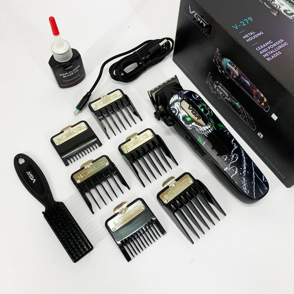 Професійна бритва-машинка для стрижки волосся, Багатофункціональний тример для стрижки волосся і тіла SN-24 Львів - фото 13