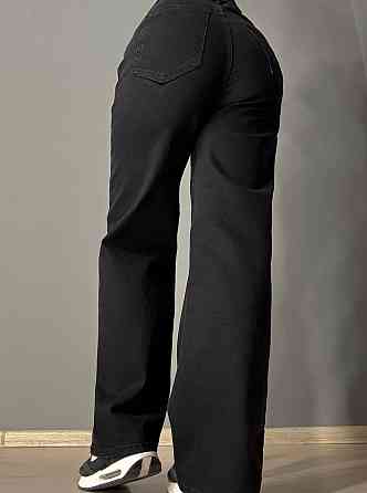 Джинси жіночі Its Basic 2507-1 палаццо стрейчеві з виточками чорні, чорний, 42, 42, 83 см, 112 см Київ