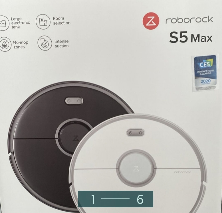 Робот-Пилосос Roborock S5 Max білий. Харків - фото 3