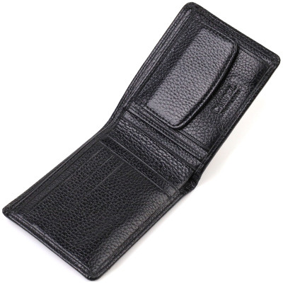 Гаманець Canpellini З натуральної шкіри Чорний (21875) Вінниця - фото 8