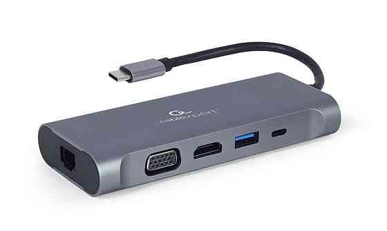 Док-станція Cablexpert USB-C 7-в-1 (A-CM-COMBO7-01) ( Сірий ) Харків