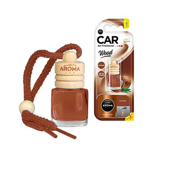 Ароматизатор Aroma Car Wood Coconut, 6ml рідкий Киев