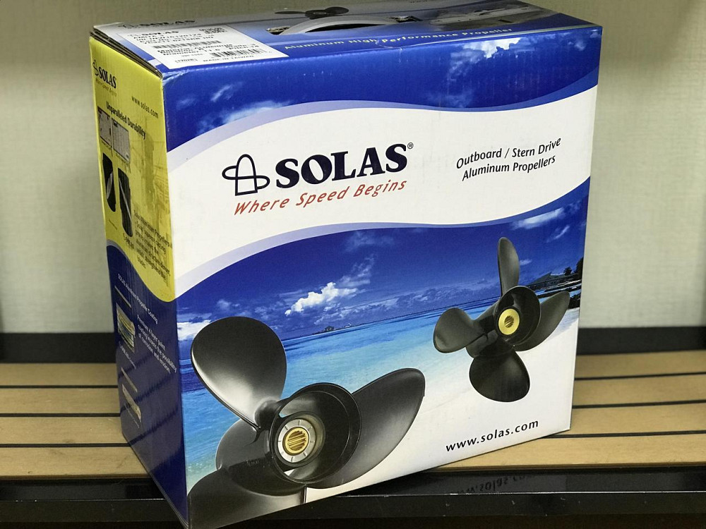 Гвинт Solas  Yamaha/Honda/Parsun (11.6X14) (40-60 Л. С.) для човнового двигуна Київ - фото 6
