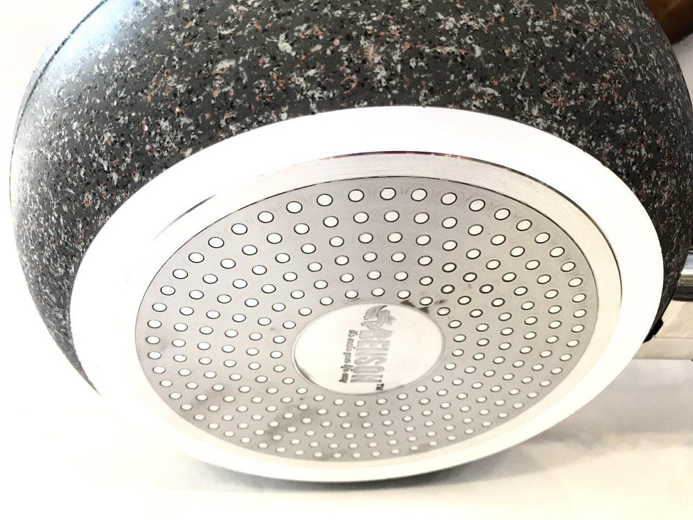 Сковорода гранитная 28см BENSON BN-536 с антипригарным покрытием для всех видов плит (6 шт) Одесса - изображение 3