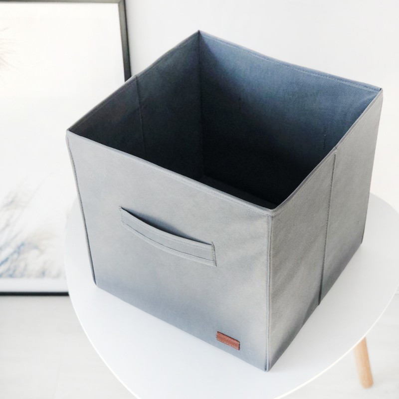 Текстильный кофр для хранения вещей/игрушек HY-30-grey (Серый) Сумы - изображение 2