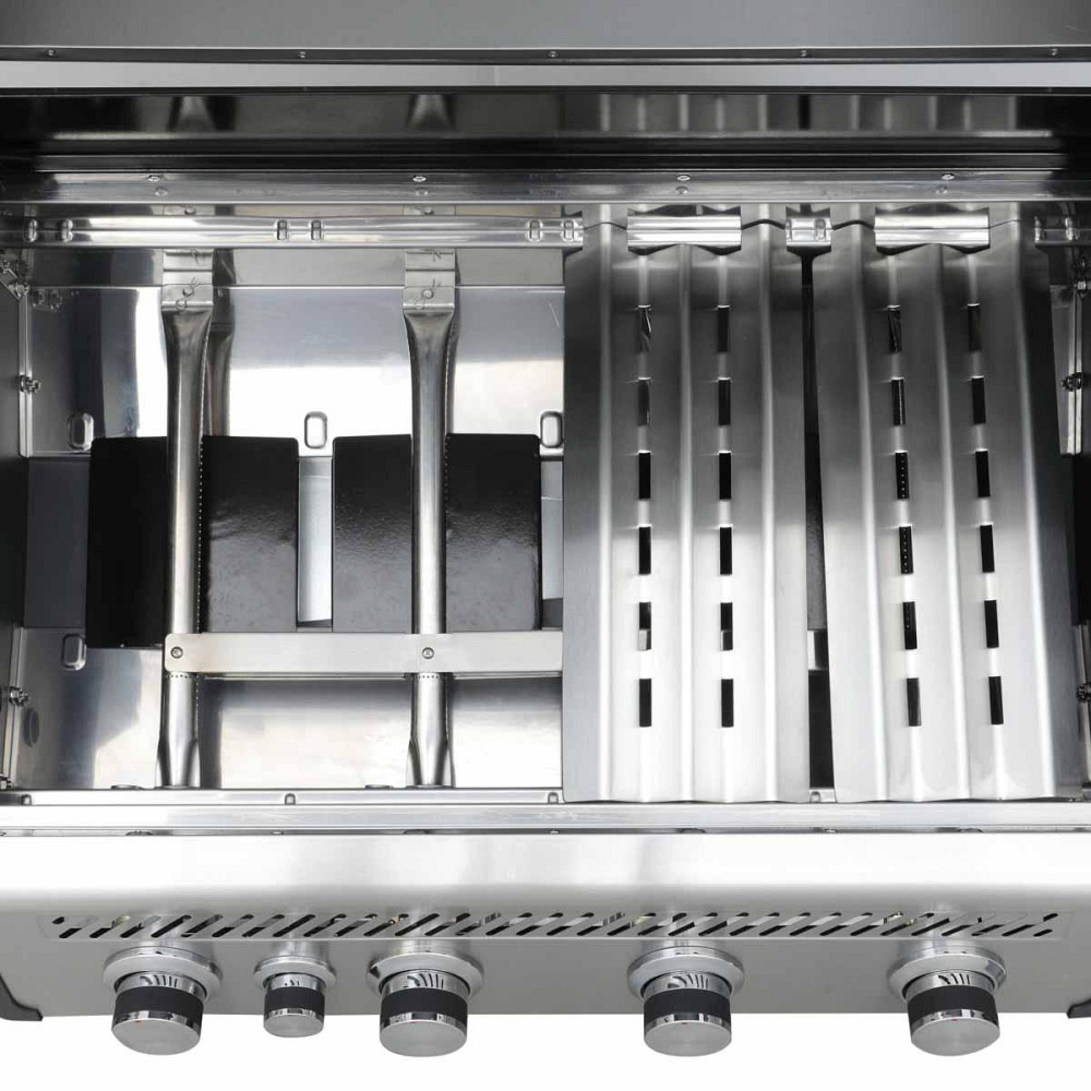 Газовий гриль SANTOS S-418 Black, з бічним і заднім пальниками, чорний 900297 Код: 010957 Рівне - фото 4